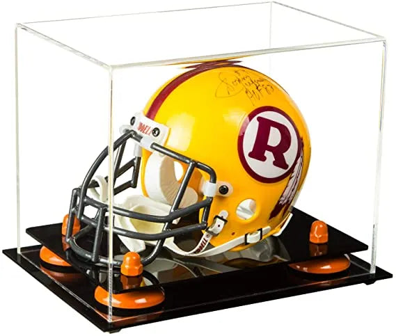 helmet display case for sale at better display cases