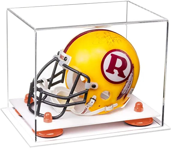 mini football helmet display case for sale at better display cases