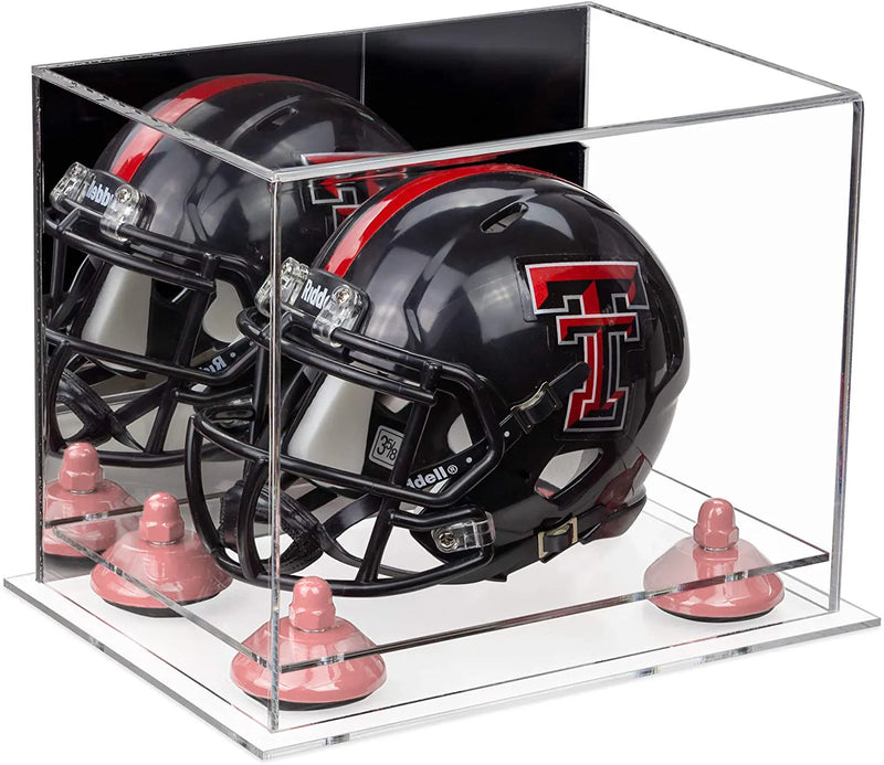 mini football helmet display case for sale at better display cases