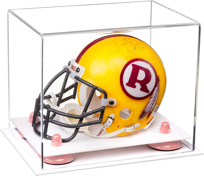 mini football helmet display case for sale at better display cases