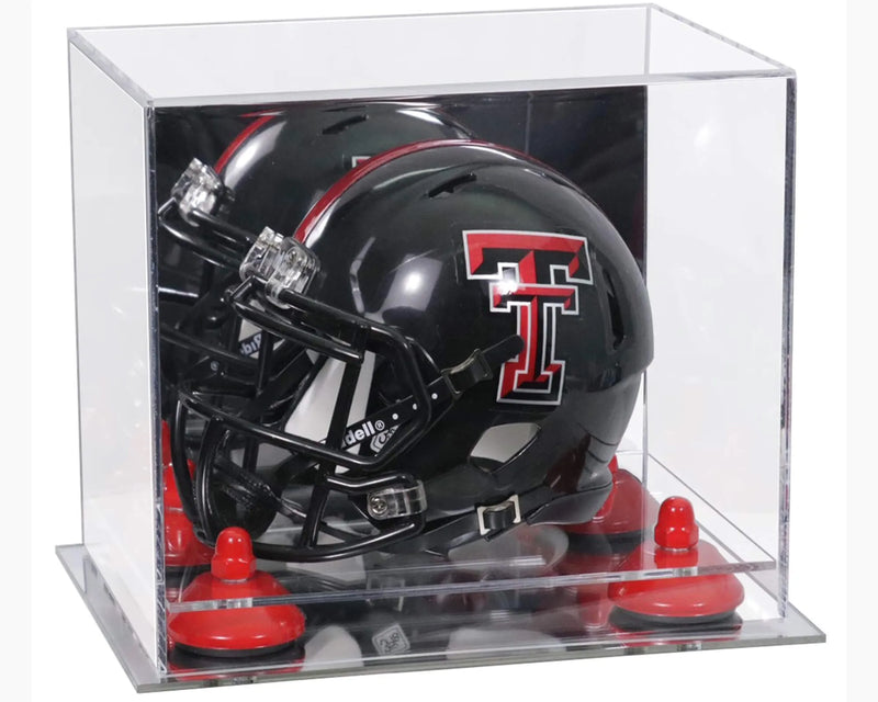 mini football helmet display case for sale at better display cases