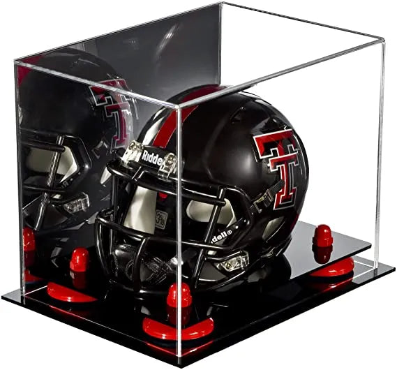 mini football helmet display case for sale at better display cases