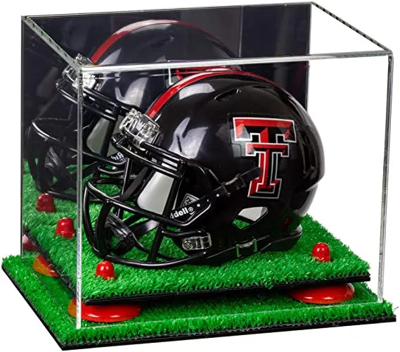 mini helmet display case for sale at better display cases