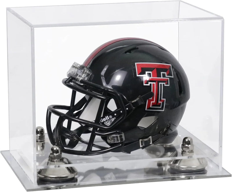 mini football helmet display case for sale at better display cases