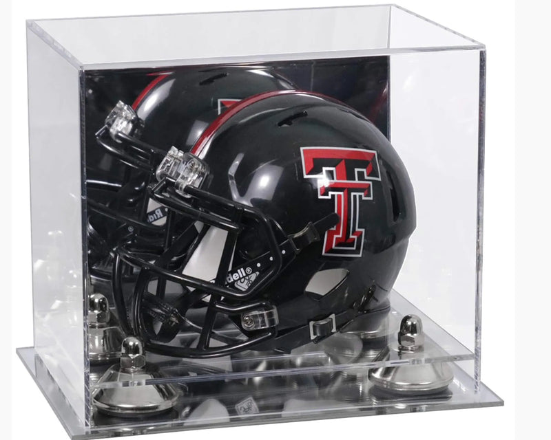 mini football helmet display case for sale at better display cases