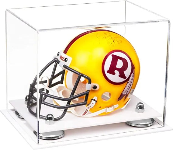 mini football helmet display case for sale at better display cases