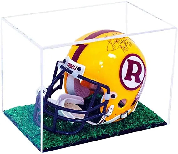 mini helmet display case for sale at better display cases