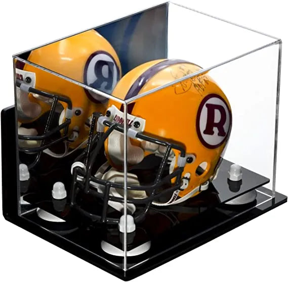 mini football helmet display case for sale at better display cases