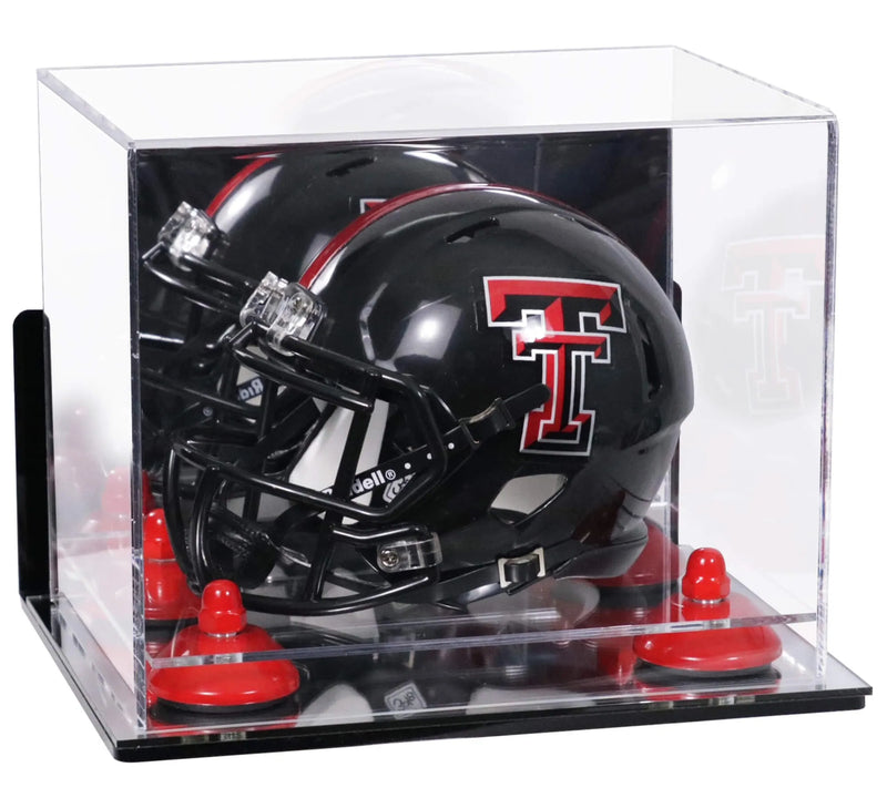 mini helmet display case for sale at better display cases