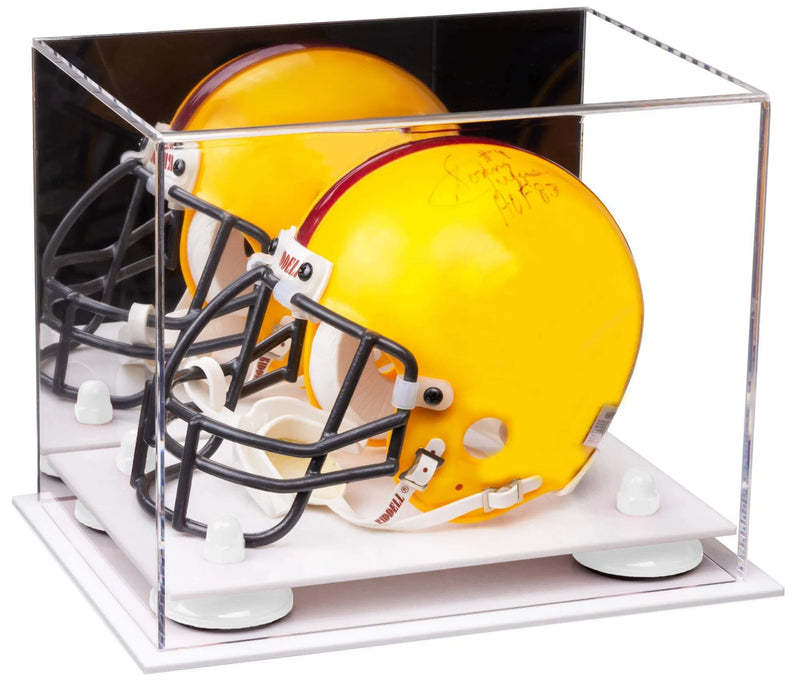 mini helmet display case for sale at better display cases