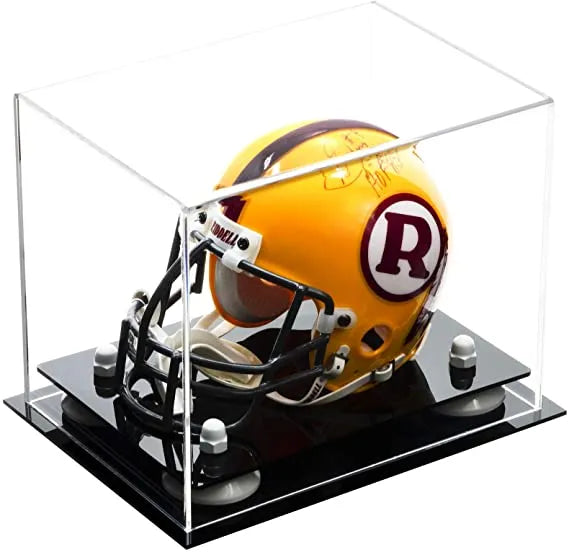 mini football helmet display case for sale at better display cases