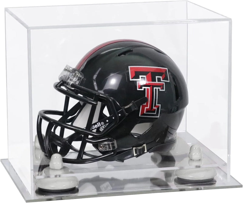 mini football helmet display case for sale at better display cases