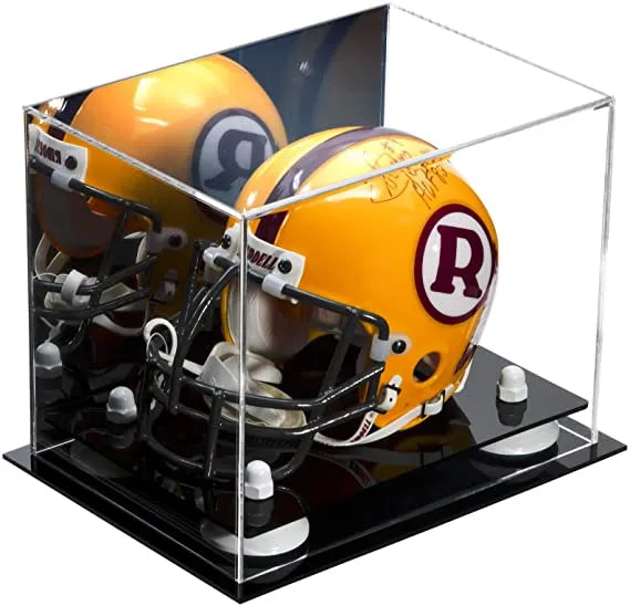 mini football helmet display case for sale at better display cases