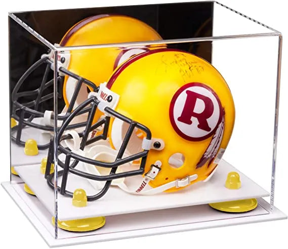 mini helmet display case for sale at better display cases