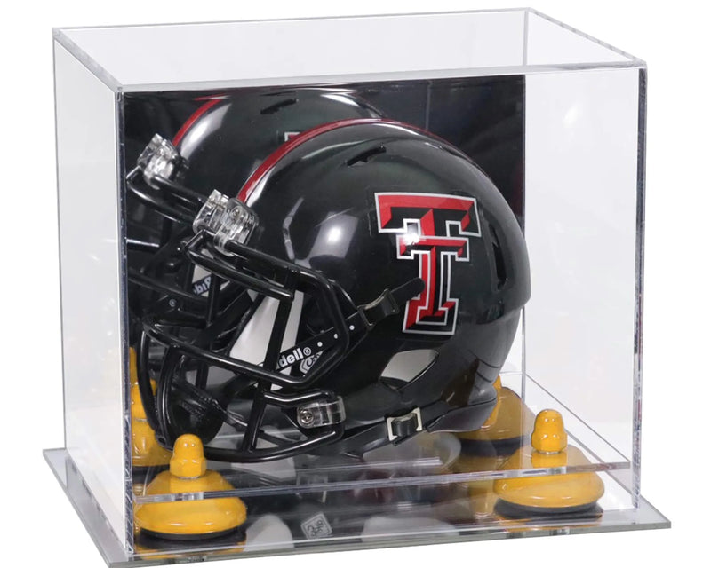 mini helmet display case for sale at better display cases