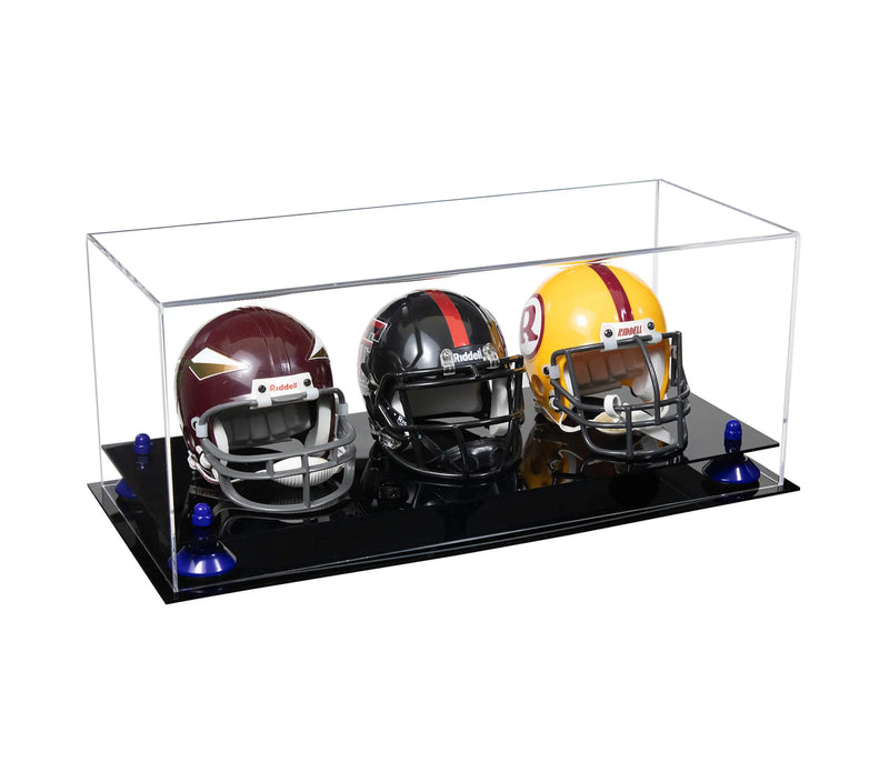 mini helmet and football display case for sale on Better Display Cases