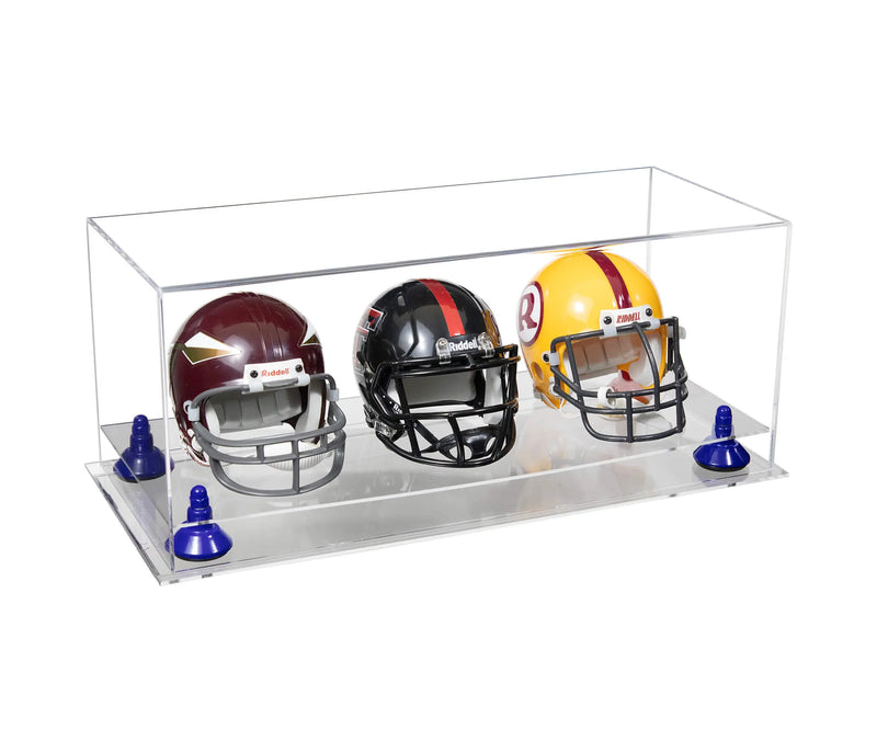 mini helmet and football display case for sale on Better Display Cases