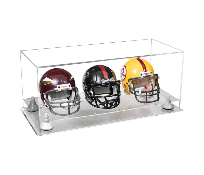 mini helmet and football display case for sale on Better Display Cases