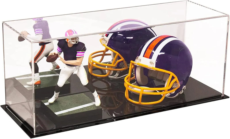 helmet display case for sale at better display cases