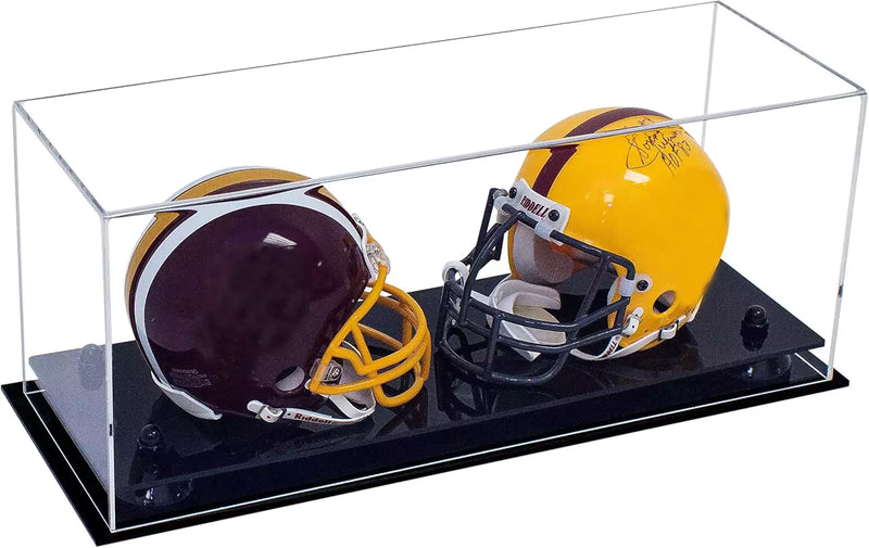 Mini Helmet and Football Display Case for Sale on Better Display Cases