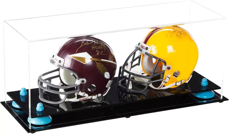 Mini Helmet and Football Display Case for Sale on Better Display Cases