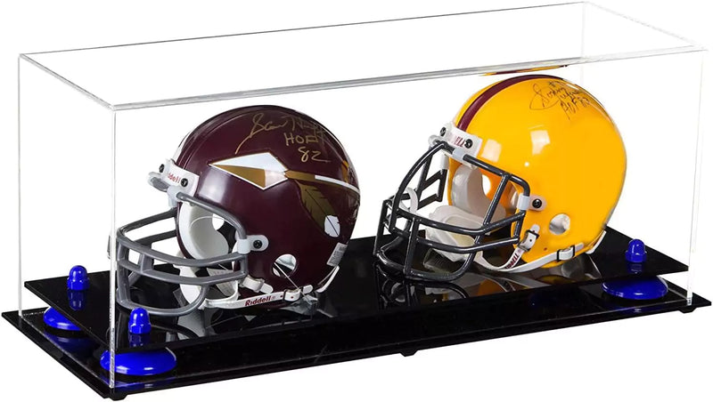 Mini Helmet and Football Display Case for Sale on Better Display Cases