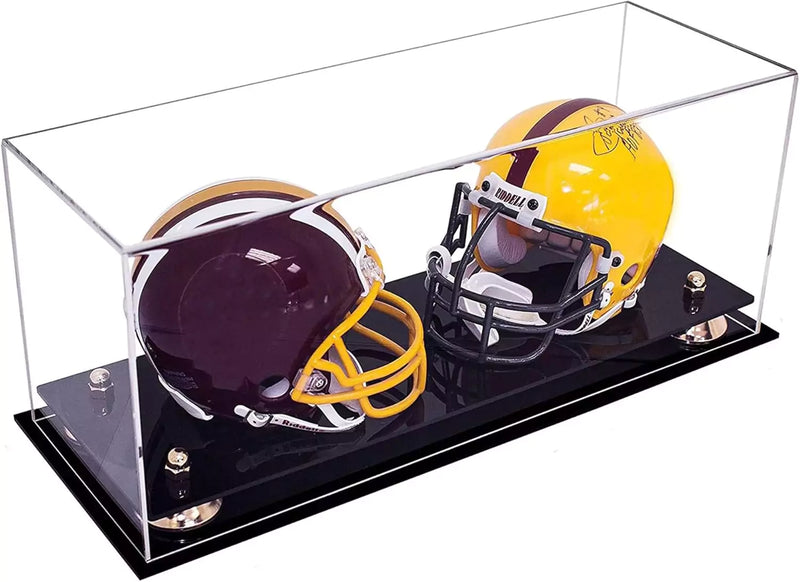 Mini Helmet and Football Display Case for Sale on Better Display Cases