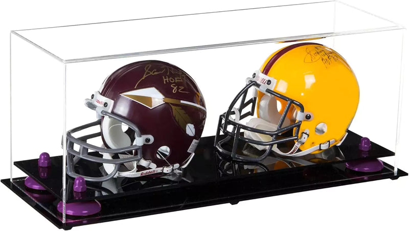 helmet display case for sale at better display cases