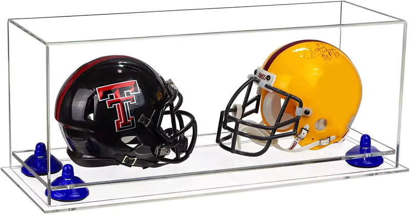 mini helmet and football display case for sale at better display cases