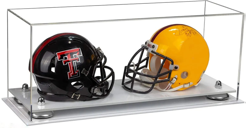 mini helmet and football display case for sale at better display cases