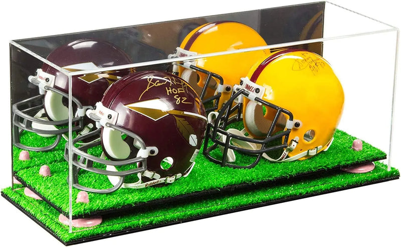 mini helmet display case for sale at better display cases