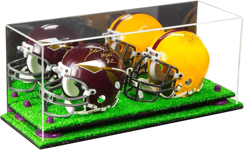 mini helmet display case for sale at better display cases