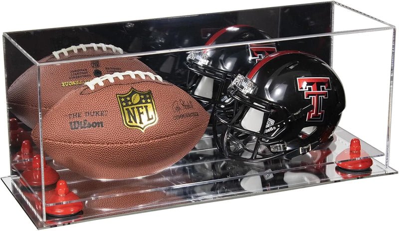 mini helmet display case for sale at better display cases