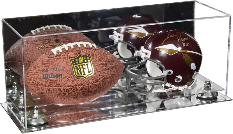 mini helmet display case for sale at better display cases