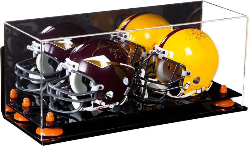 mini helmet display case for sale at better display cases