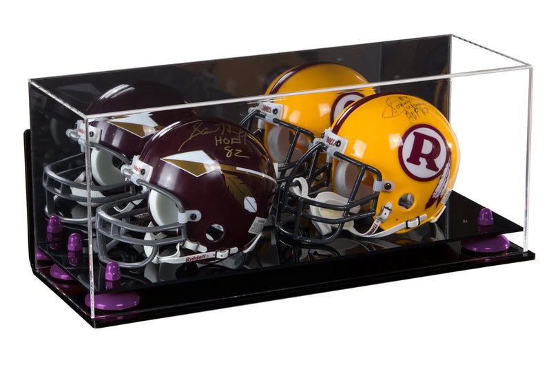 helmet display case for sale at better display cases