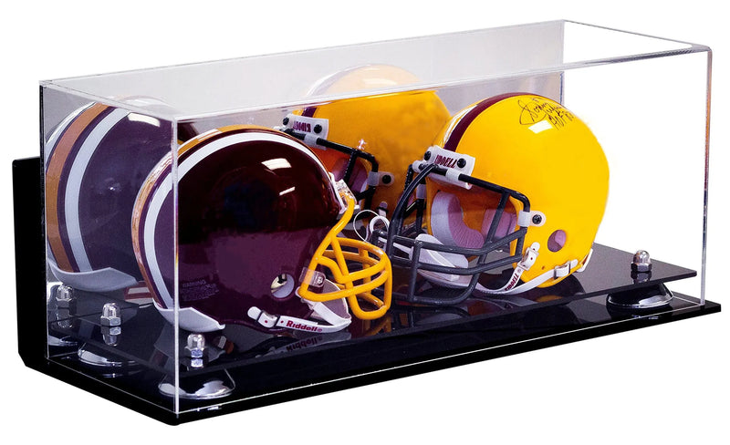 helmet display case for sale at better display cases