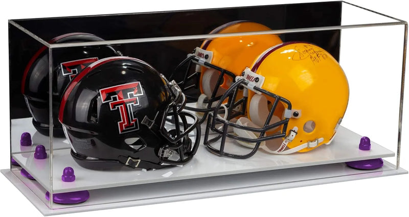 mini helmet display case for sale at better display cases