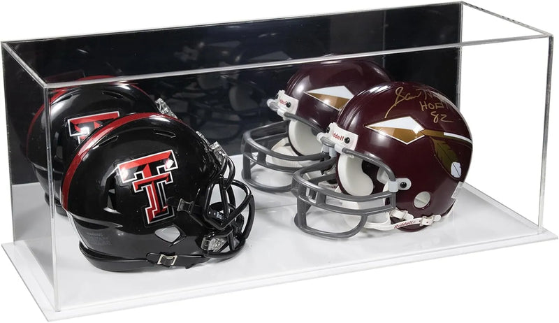 helmet display case for sale at better display cases