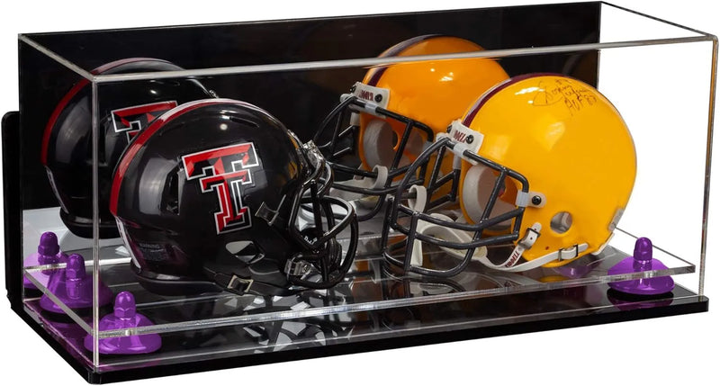 mini helmet display case for sale at better display cases