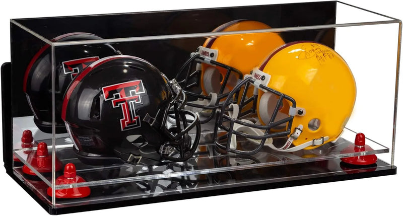 helmet display case for sale at better display cases