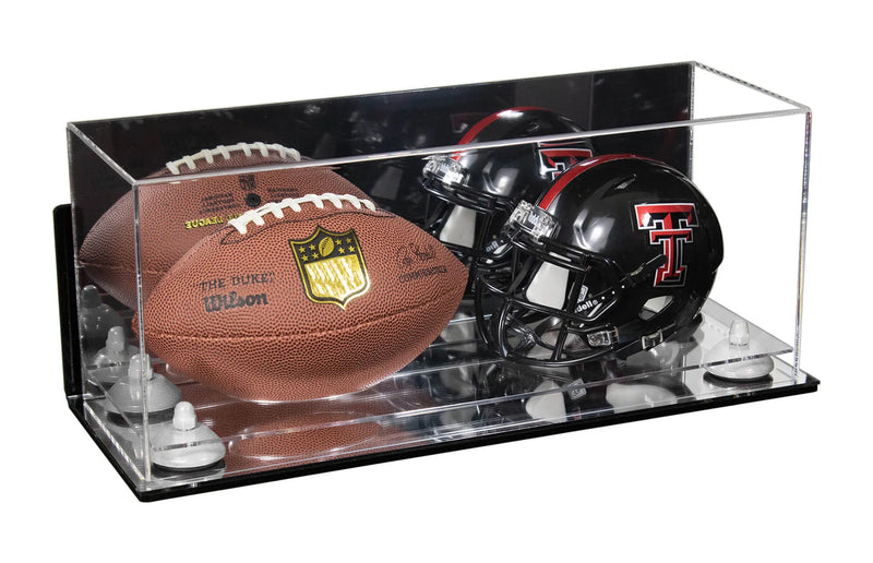 helmet display case for sale at better display cases