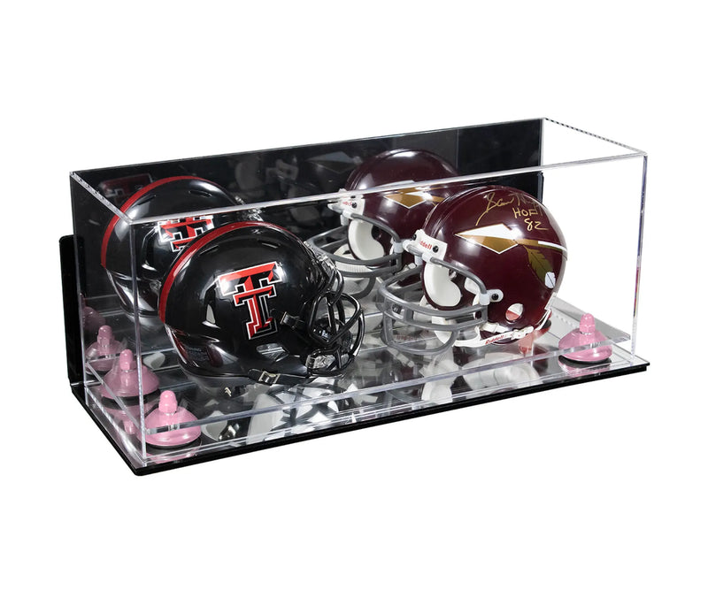 mini helmet display case for sale at better display cases