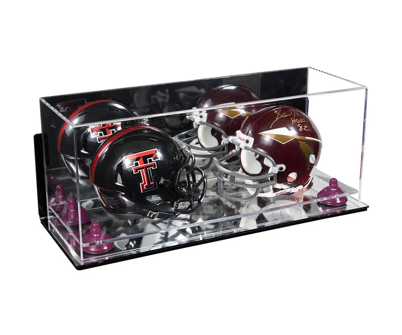 mini helmet display case for sale at better display cases