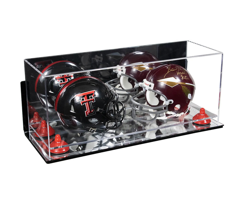 mini helmet display case for sale at better display cases