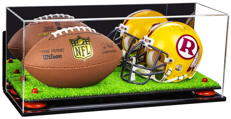 mini helmet display case for sale at better display cases