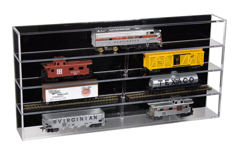 model train display case with shelves for sale on better display cases 