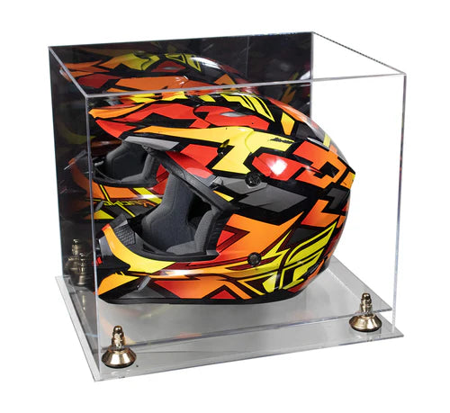 racing helmet display case for sale at better display cases