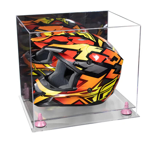 racing helmet display case for sale at better display cases