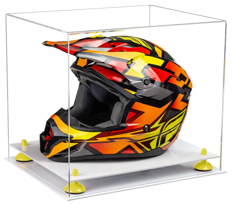 racing helmet display case for sale at better display cases